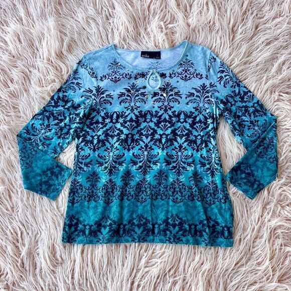 Y2K Rhinestone Top - Picture 1 of 4